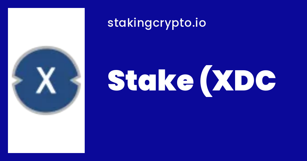 Can U Stake XDC: Unlock Passive Income with Crypto Staking